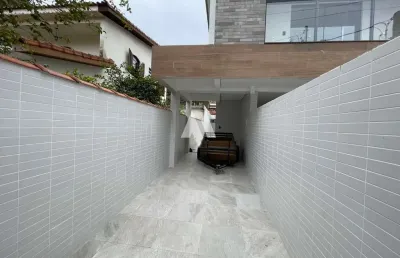 Casa nova com 3 dormitórios 1 suíte - vila belmiro  em santos