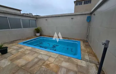 Cobertura  avenda ponta da praia 3 dormitórios, 1 suíte, 3 vagas, 1 fechada, piscina