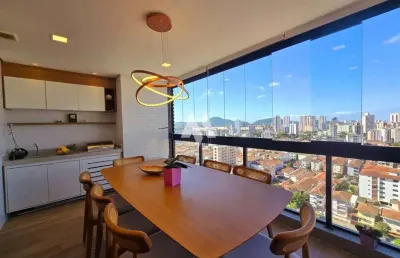 Apartamento à venda com varanda gourmet na aparecida