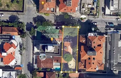 Terreno à venda na rua mário lacombe, 646, canasvieiras, florianópolis por r$ 3.500.000