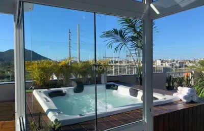 Cobertura com 2 quartos à venda na rua luiz elias daux, 1489, ingleses, florianópolis por r$ 889.000