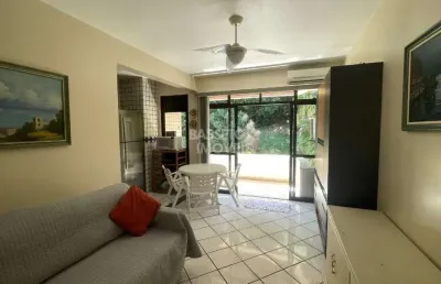 Apartamento com 1 quarto à venda na rodovia tertuliano brito xavier, 1, jurerê, florianópolis por r$ 550.000
