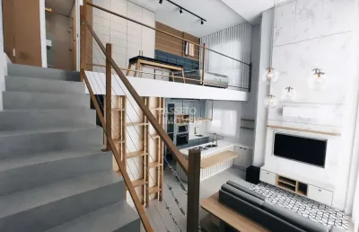 Loft com 1 quarto à venda na avenida júlio d'acia barreto, 1, carvoeira, florianópolis por r$ 954.459
