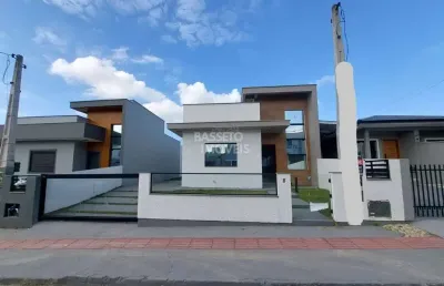 Casa com 3 quartos à venda na euclásio, 7, bela vista, palhoça por r$ 590.000
