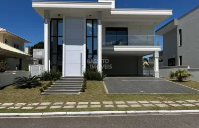 Casa em condomínio fechado com 4 quartos à venda na avenida red park, 10, são joão do rio vermelho, florianópolis por r$ 1.550.000