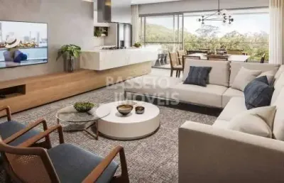 Apartamento com 3 quartos à venda na rodovia haroldo soares glavan, 4320, cacupé, florianópolis por r$ 3.022.608