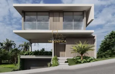 Casa em condomínio fechado com 4 quartos à venda na rua hermenegildo luca, 101, butiatuvinha, curitiba, 360 m2 por r$ 5.480.000