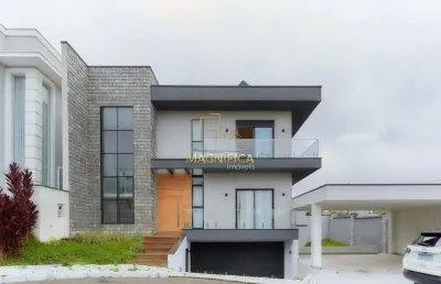 Casa em condomínio fechado com 4 quartos à venda na rua brazílio de araújo, 341, cidade industrial, curitiba, 288 m2 por r$ 2.599.900