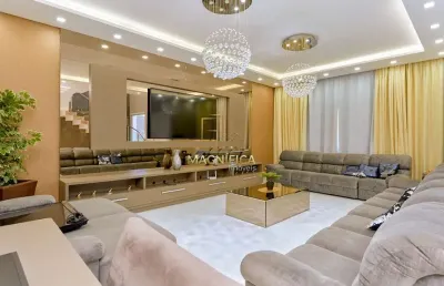 Casa com 4 quartos à venda na rua leonardo pianowski, 350, pinheirinho, curitiba, 500 m2 por r$ 4.000.000