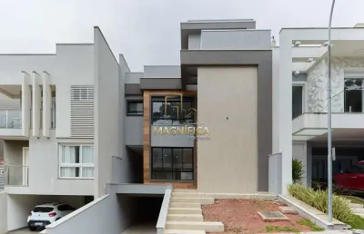 Casa em condomínio fechado com 3 quartos à venda na rua maria luiza bazzani natal, uberaba, curitiba, 323 m2 por r$ 2.990.000