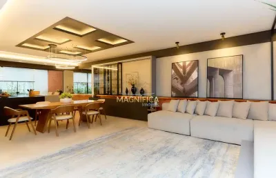Casa em condomínio fechado com 3 quartos à venda na rua maria luiza bazzani natal, 381, uberaba, curitiba, 321 m2 por r$ 2.990.000
