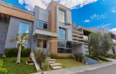 Casa em condomínio fechado com 4 quartos à venda na rua maria luiza bazzani natal, 381, uberaba, curitiba, 500 m2 por r$ 2.700.000