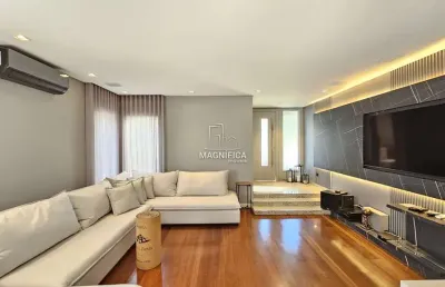 Casa em condomínio fechado com 4 quartos à venda na rua adolfo werneck, 309, uberaba, curitiba, 360 m2 por r$ 2.450.000