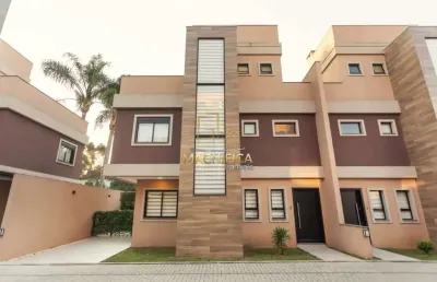 Casa em condomínio fechado com 3 quartos à venda na avenida senador salgado filho, 4500, uberaba, curitiba, 122 m2 por r$ 1.090.000