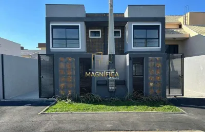 Casa com 3 quartos à venda na rua barão de santo ângelo, 339, xaxim, curitiba, 128 m2 por r$ 859.000