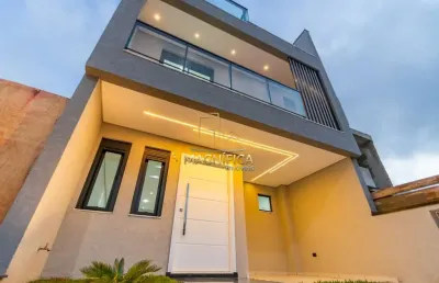 Casa em condomínio fechado com 3 quartos à venda na rua uriel nogueira dos santos, 559, campo de santana, curitiba, 129 m2 por r$ 700.000