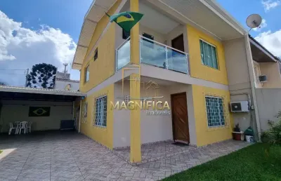 Casa com 3 quartos à venda na rua dos provérbios, 165, santa cândida, curitiba, 145 m2 por r$ 670.000