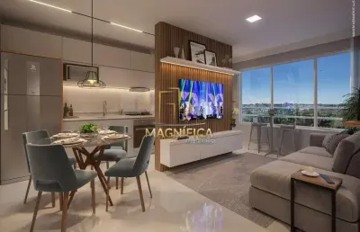 Apartamento com 2 quartos à venda na rua paulo kulik, 182, santa cândida, curitiba, 45 m2 por r$ 419.139