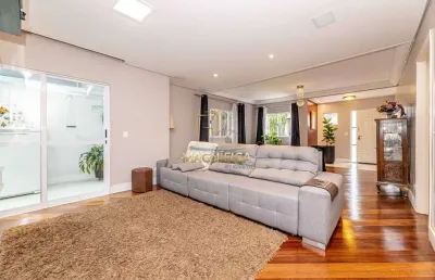 Casa em condomínio fechado com 4 quartos à venda na rua acelino grande, 651, santa felicidade, curitiba, 256 m2 por r$ 1.650.000