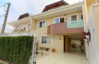 Casa com 4 quartos à venda na rua josé casemiro stenzowski, 30, novo mundo, curitiba, 170 m2 por r$ 870.000