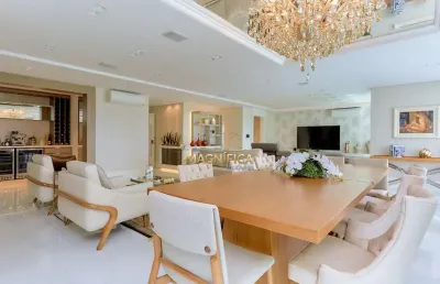 Apartamento com 3 quartos à venda na rua deputado heitor alencar furtado, 3215, campo comprido, curitiba, 268 m2 por r$ 3.650.000