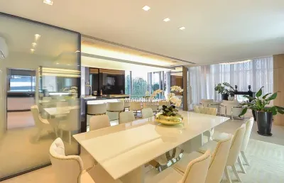 Apartamento com 3 quartos à venda na rua luísa dariva, 74, mossunguê, curitiba, 338 m2 por r$ 8.500.000