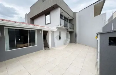 Sobrado com 3 dormitórios à venda, 130 m  por r  830.000,00 - campo comprido - curitiba pr