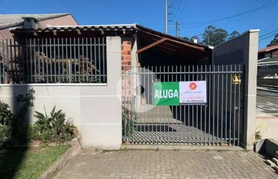 Casa mobiliada c 01 quarto para locação,45 m  por r  1.800,00 por mês - fazenda rio grande pr