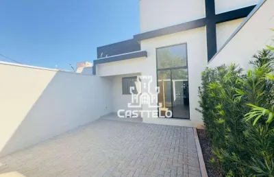 Casa à venda, 84 m² por r$ 450.000 - jardim graziela - londrina/pr