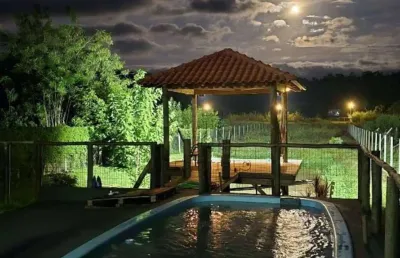 Chácara com 2 dormitórios à venda, 2000 m² por r$ 595.000,00 - limoeiro - londrina/pr