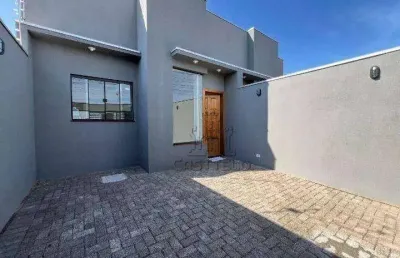 Casa com 3 dormitórios à venda, 80 m² por r$ 395.000 - jardim montecatini - londrina/pr