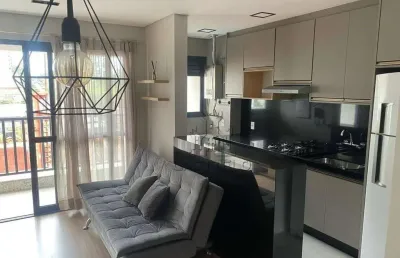 Apartamento com 1 dormitório para alugar, 45 m² por r$ 3.220,00/mês - palhano 1 - londrina/pr