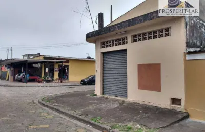 Salão à venda, 57 m² por r$ 80.000,00 - jardim praia grande - mongaguá/sp