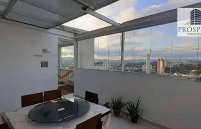 Cobertura com 3 dormitórios à venda, 110 m² por r$ 850.000,00 - vila endres - guarulhos/sp