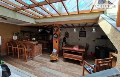 Sobrado com 3 dormitórios à venda, 278 m² por r$ 845.000,00 - jardim vila galvão - guarulhos/sp