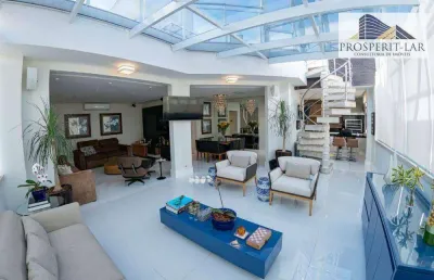 Apartamento triplex com 4 dormitórios à venda, 310 m² por r$ 4.200.000 - indianópolis