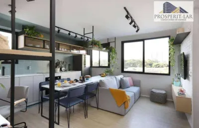 Studio com 1 dormitório à venda, 34 m² por r$ 420.000 - jurubatuba