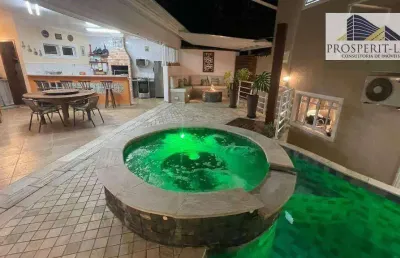 Casa com 3 dormitórios à venda, 299 m² por r$ 2.800.000,00 - parque residencial itapeti - mogi das cruzes/sp