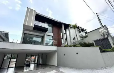 Casa com 4 dormitórios à venda, 480 m² por r$ 5.000.000,00 - aruã eco park - mogi das cruzes/sp