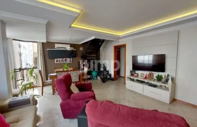 Residencial cayma - apartamento duplex com piscina e vista para o mar, 4 dormitórios à venda, 229 m² - centro - florianópolis/sc