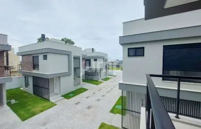 Village du soleil - casa com 3 dormitórios (3 suítes) à venda, 160 m² - 350m da praia - campeche - florianópolis/sc