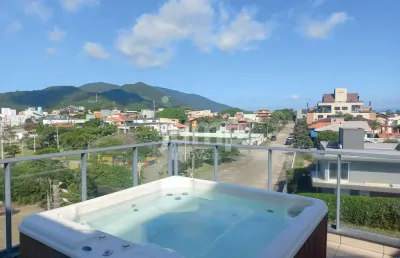 Chez soleil residence - cobertura com vista para o mar - campeche, florianópolis/sc