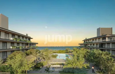 Nautic - apartamento cobertura com 3 dorm a venda em condominio clube em frente a praia do campeche - florianópolis - sc