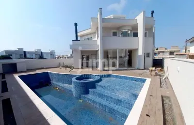 Casa de alto padrão com 3 dormitórios (3 suítes) à venda, 420 m² - rio vermelho - florianópolis/sc