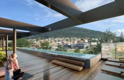 Tavarua - apartamento garden. pronto para morar com 101 m²  - novo campeche - florianópolis/sc