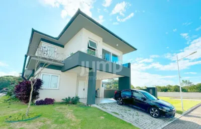 Caminhos do engenho ii - casa alto padrão à venda em condomínio fechado no campeche - florianópolis/sc