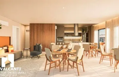 Apartamento com 2 quartos à venda no carioca, são josé dos pinhais , 55 m2 por r$ 413.760