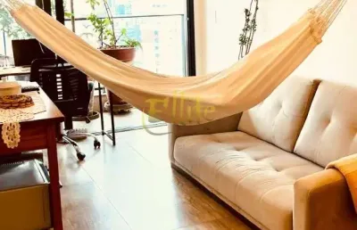Apartamento mobiliado e decorado para locação e venda com 1 dormitório na região da vila nova conceição em são paulo!