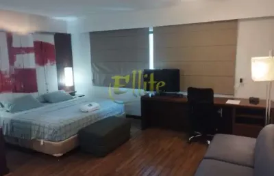 Flat para locação em moema, totalmente mobiliado com serviços, próximo das estações eucaliptos e moema linha lilas!