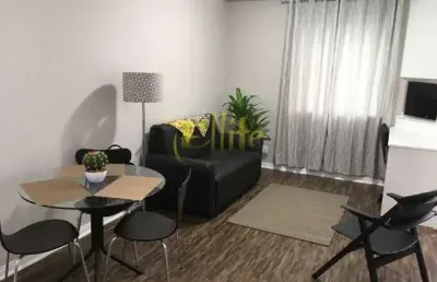 Flat para locação na vila clementino, totalmente mobiliado com serviços! próximo da estações hospital sp e aacd!